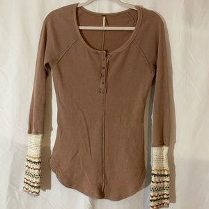 Long sleeve Free People top